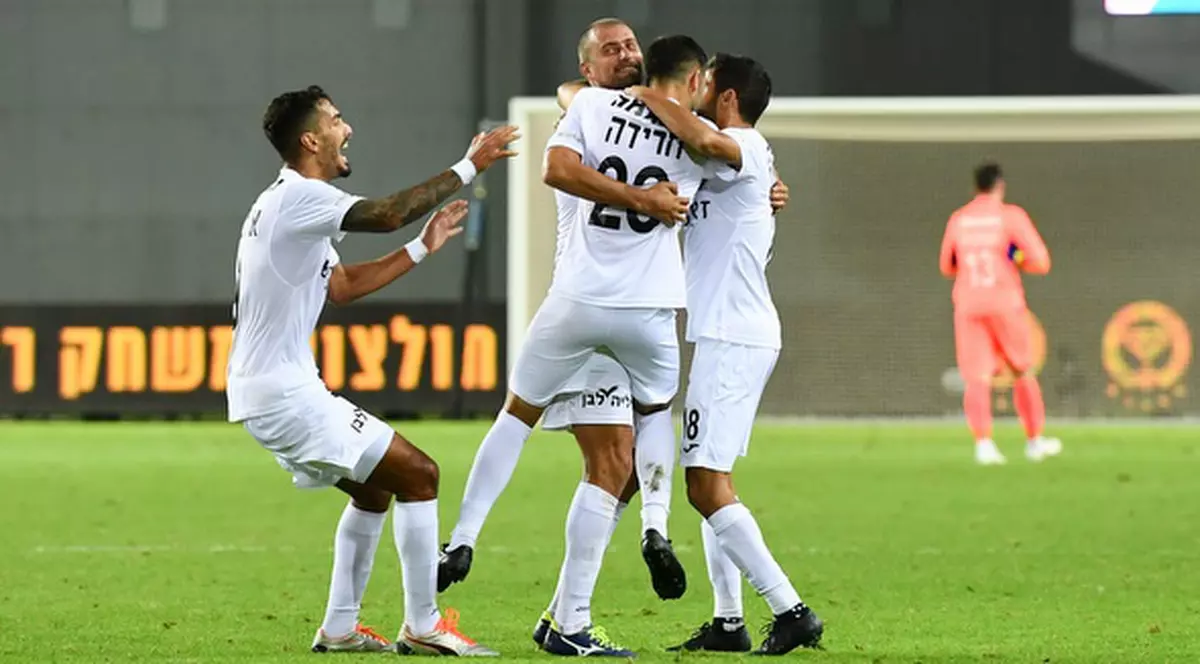 Gabi Tamaș, golul victoriei pentru Hapoel Haifa în meciul cu Maccabi Netanya