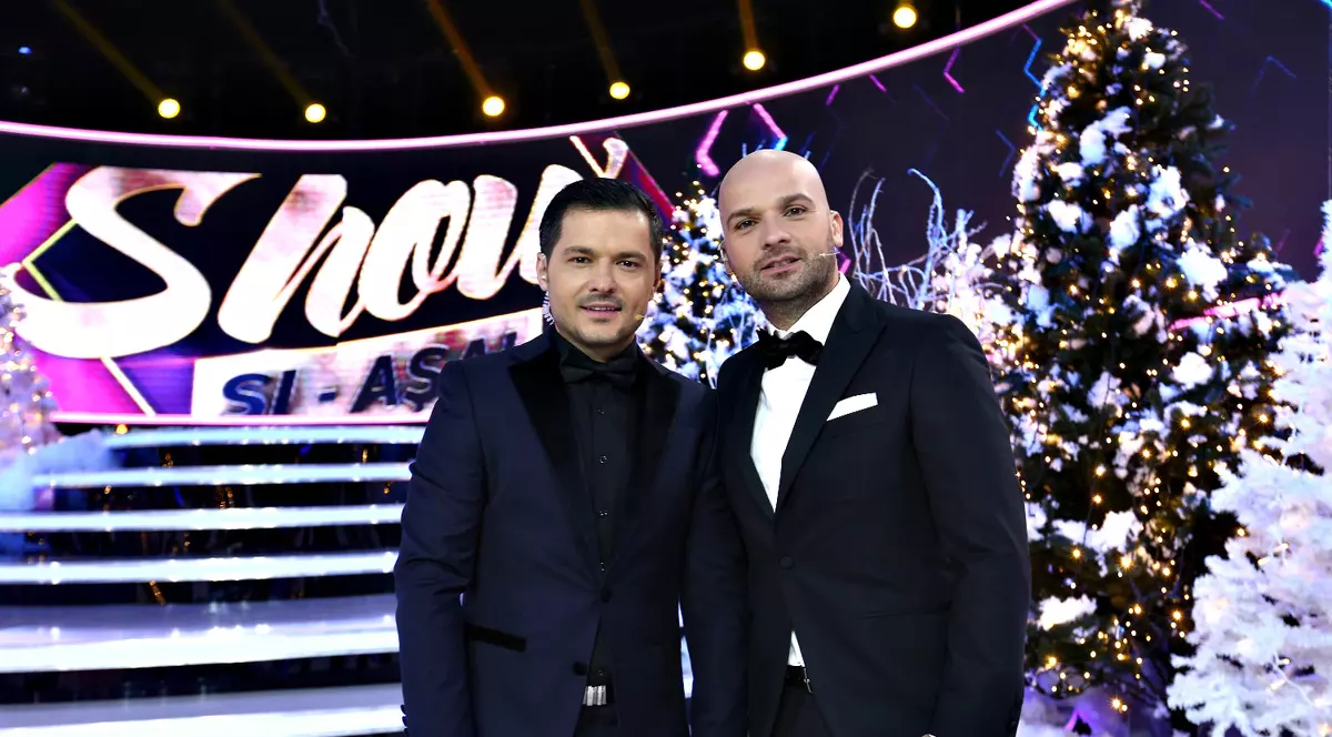 Liviu Vârciu și Andrei Ștefănescu dau startul petrecerii dintre ani, la 