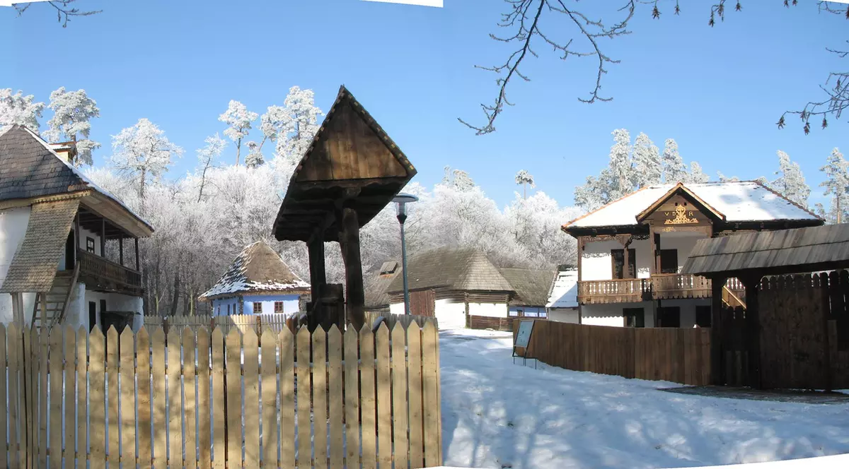 Peste 60.000 de vizitatori la Muzeul Astra din Sibiu. Muzeul Astra din Sibiu, iarna