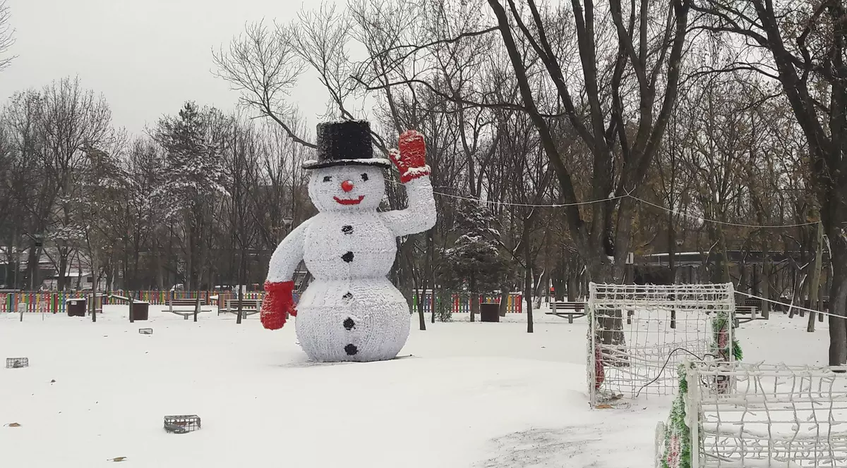 FOTO/ Ninsoare în București! Cum va fi vremea în weekend în Capitală