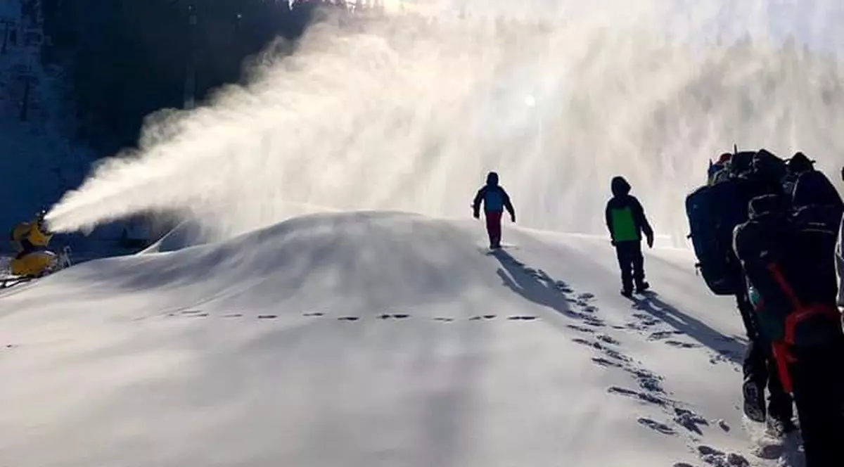 Ce a apărut sâmbătă pe cer, în Masivul Postăvaru, de Ziua Națională