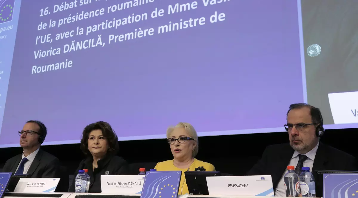 Viorica Dancila, la Bruxelles