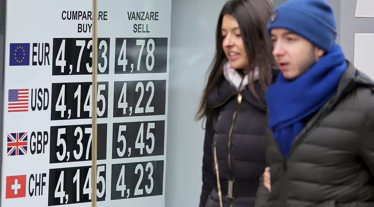 Euro a ajuns la 4,7569 lei. Creștere de aproape 1% într-o singură zi