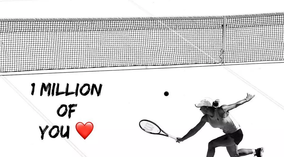 Cifră impresionantă pentru Simona Halep: un milion de urmăritori pe instagram