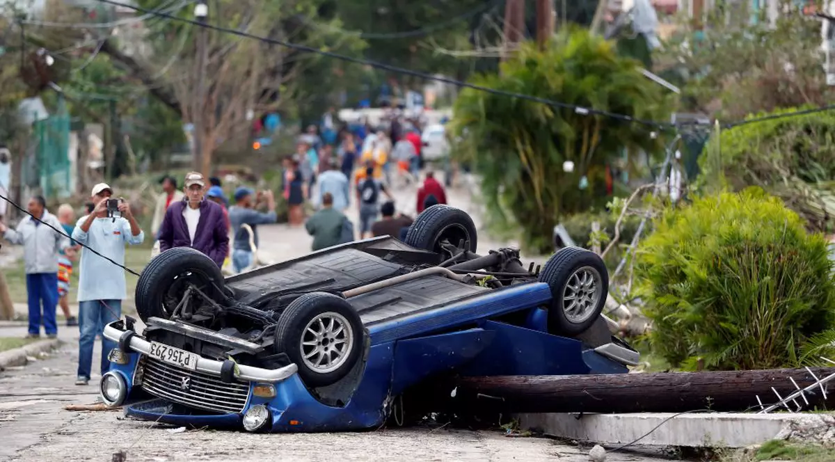 O tornadă a făcut ravagii la Havana, în Cuba