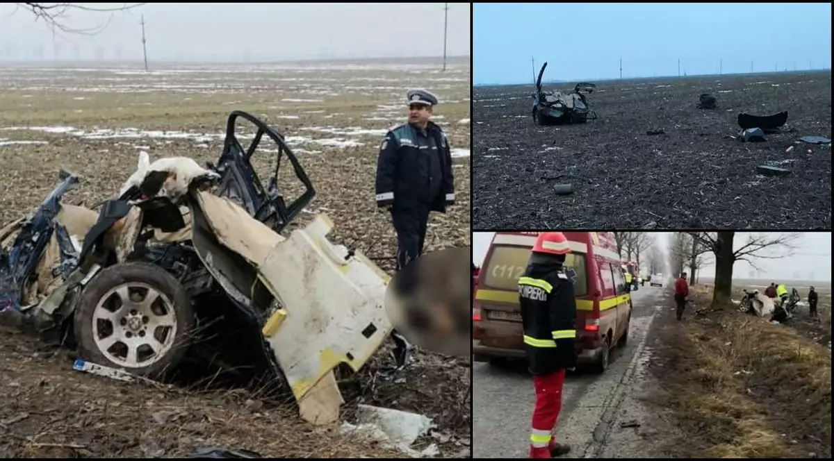 Toți cei patru morți în accidentul din Teleorman erau muzicanți. Se întorceau de la "Revelionul lăutarilor"