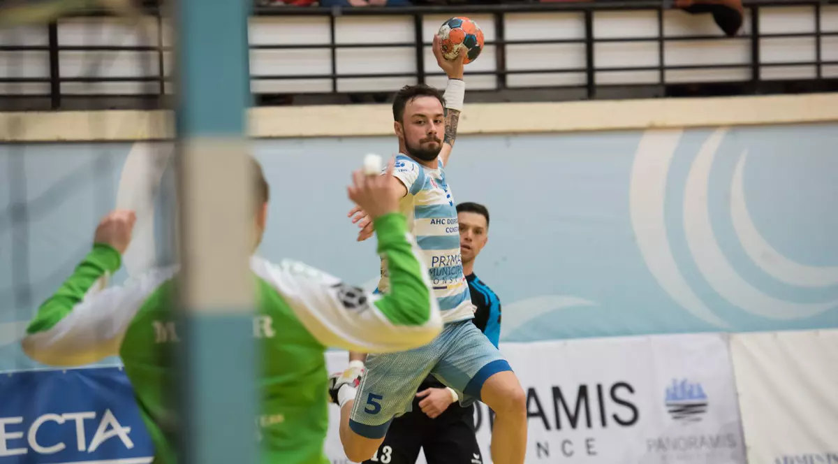HC Dobrogea Sud Constanța, eșec în prima etapă din grupa C a Cupei EHF la handbal masculin