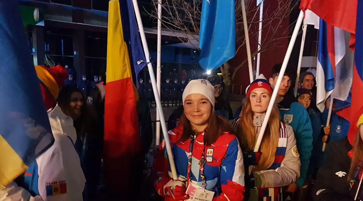 FOTO&VIDEO / FOTE 2019. Katalin Albert, cea mai bună clasare a României la Sarajevo: locul 11 la short-track 1.500 m. A purtat drapelul la festivitatea de închidere