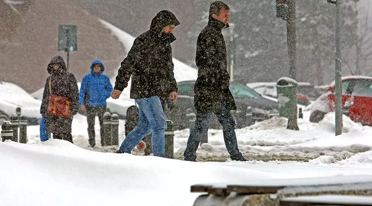 Un nou val de aer polar intră în Romania