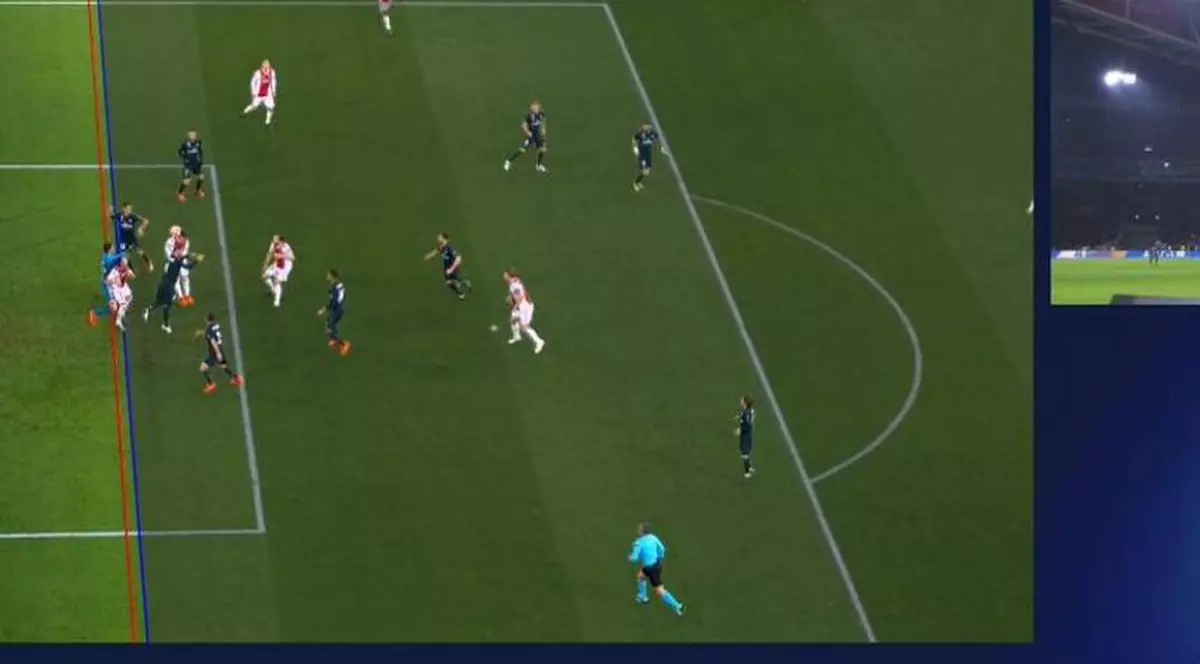 Primul gol anulat de VAR în Liga Campionilor