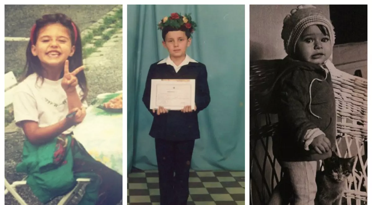 Poze inedite din copilăria vedetelor! Cum arătau Inna, Delia, Măruță, Esca și Smiley când erau de-o șchioapă