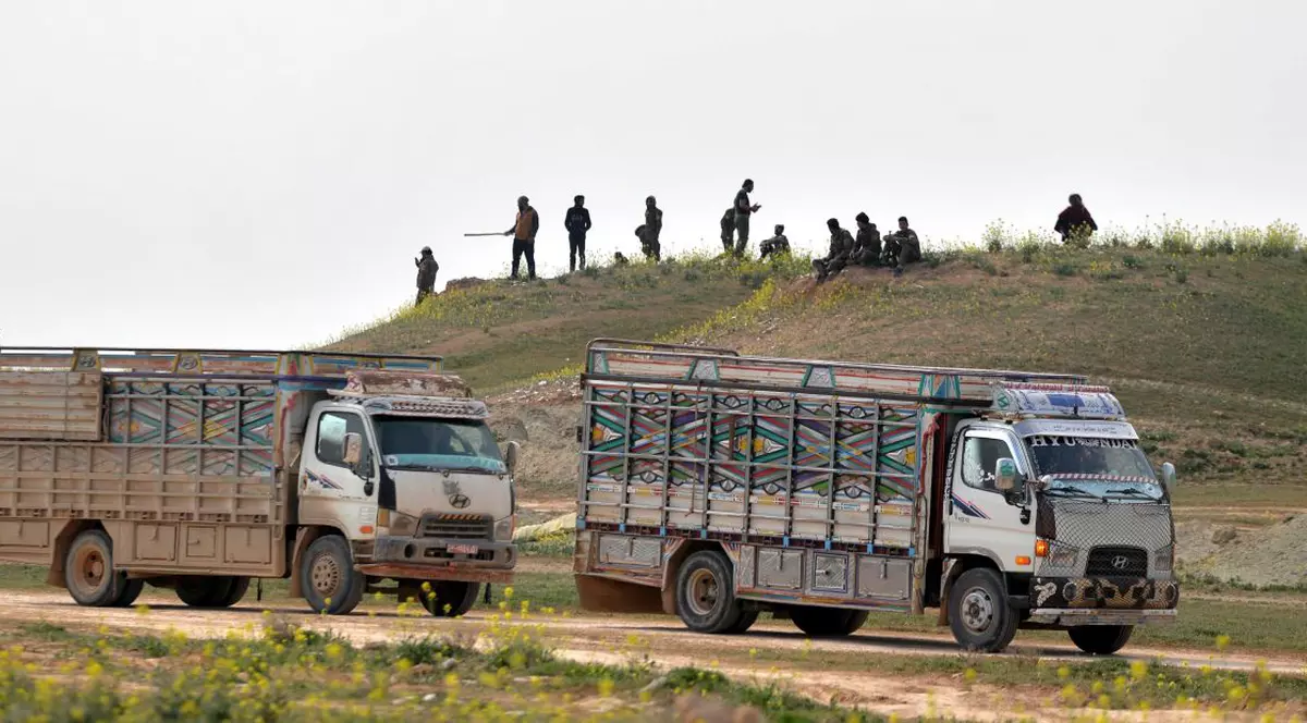 Ultimii luptători ISIS evacuați din orașul Baghouz, ultima enclavă a jihadiștilor din Siria