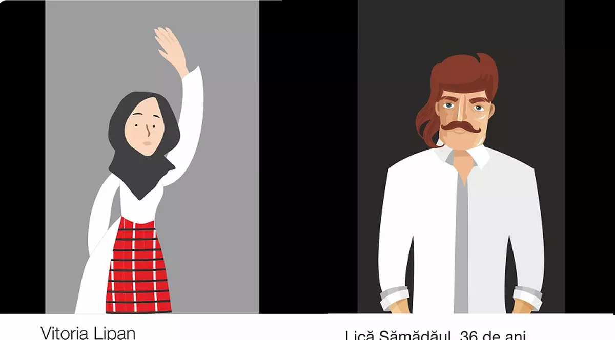 Cum ar arăta Vitoria Lipan și Lică Sămădăul pe aplicațiile de dating