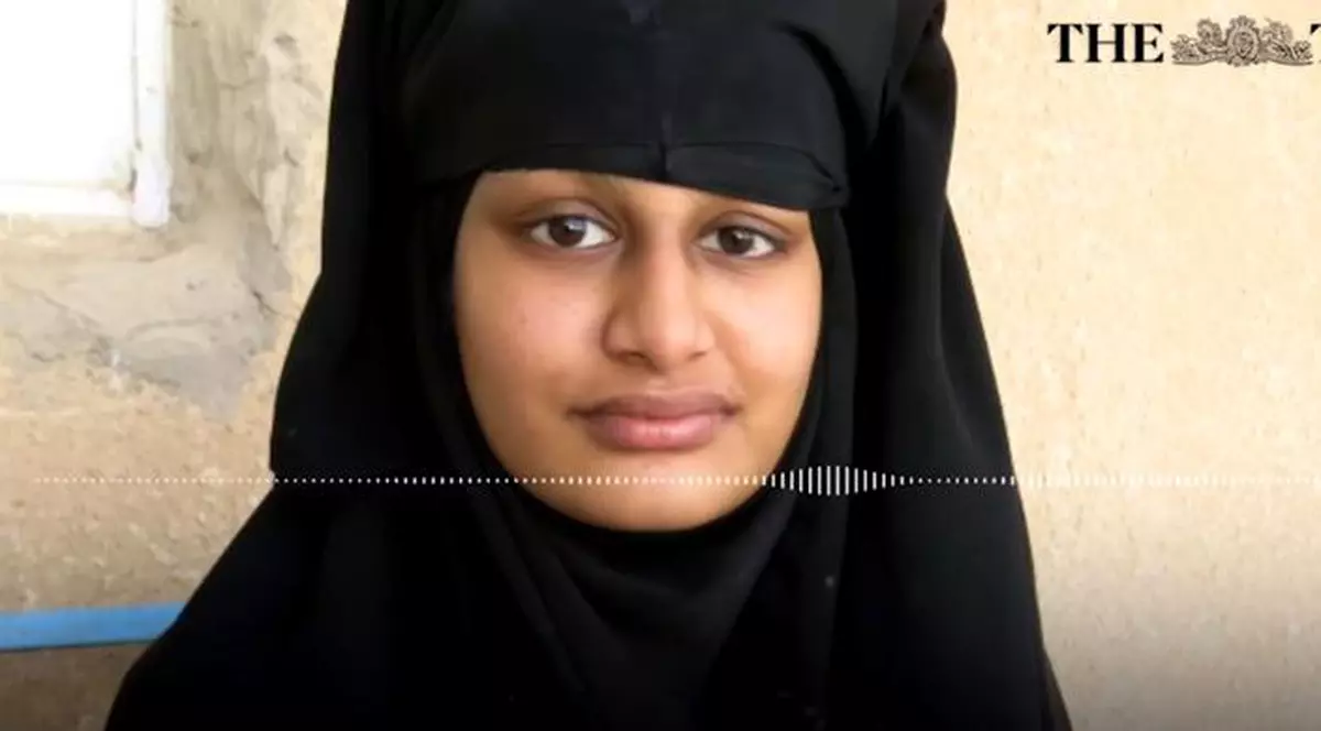 Eleva britanică din ISIS a născut