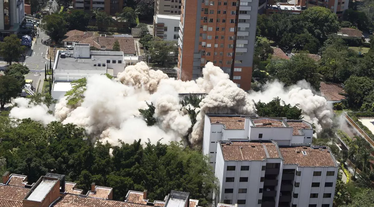 Vila lui Pablo Escobar din Columbia a fost demolată