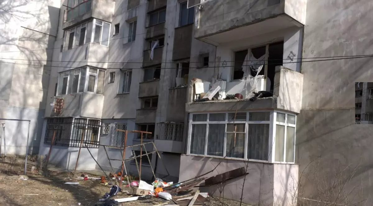 O explozie puternică a avut loc într-un bloc din Constanța