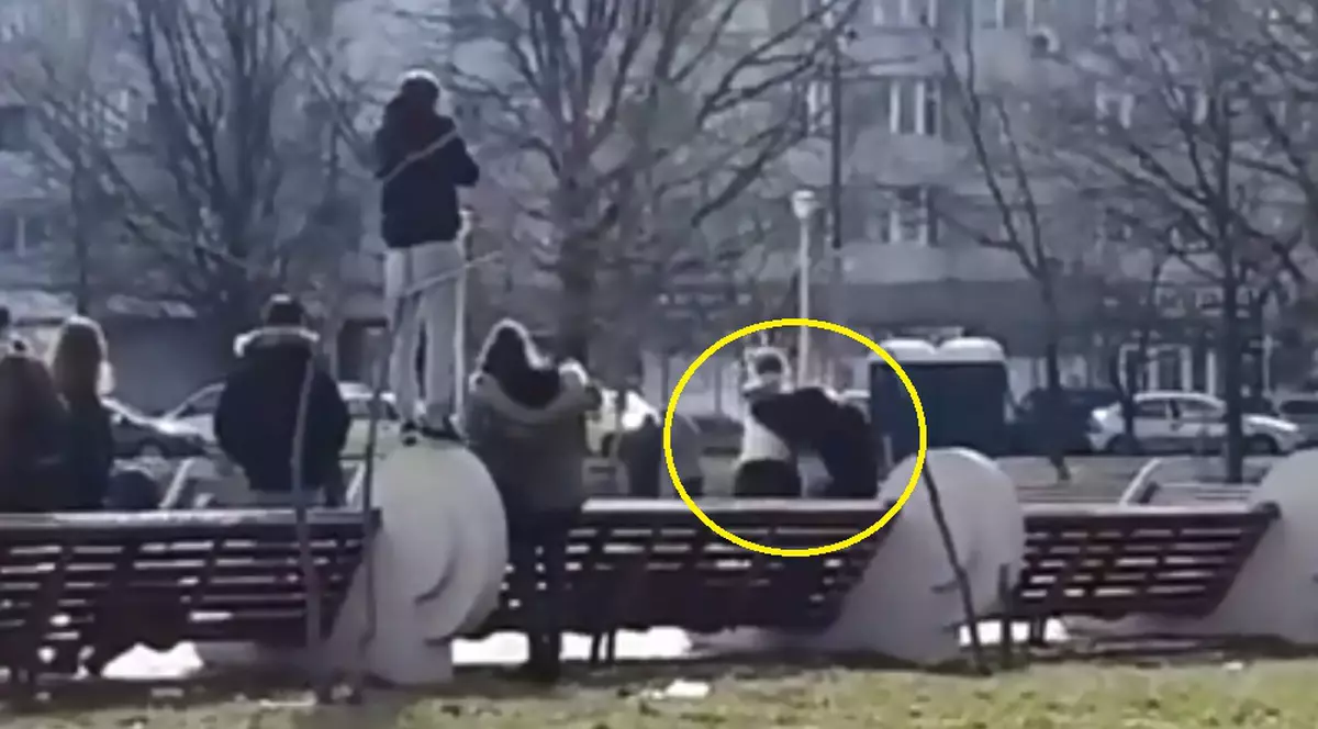 Două eleve s-au bătut într-un parc din Constanța