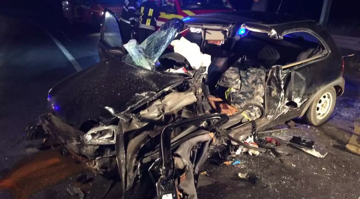 Accident îngrozitor între trei mașini la lângă Sighișoara