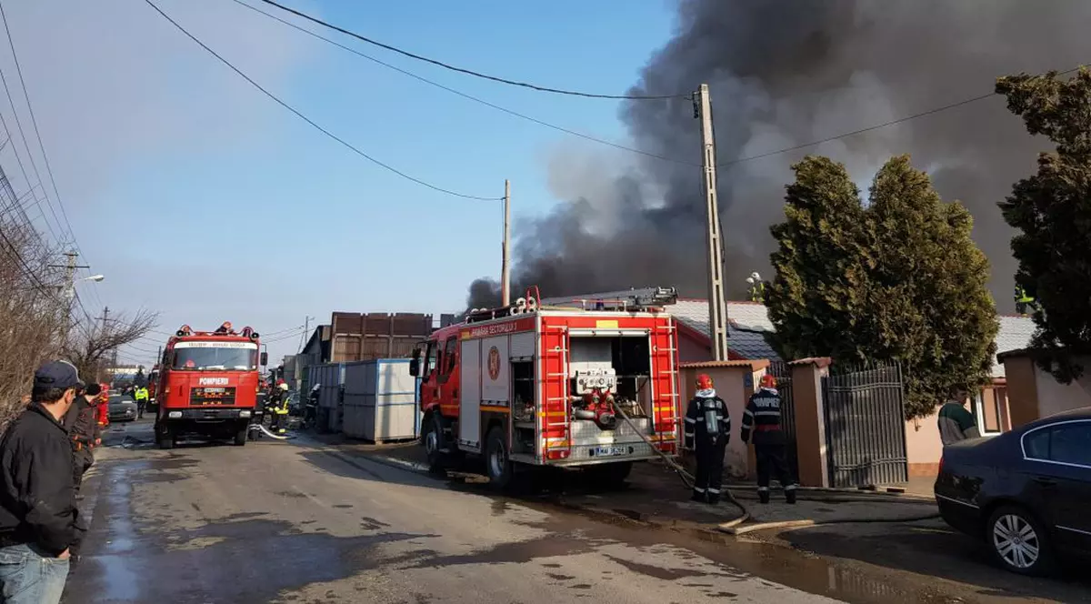 incendiu REMAT Afumați
