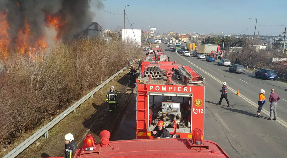 Traficul din zona REMAT Afumați