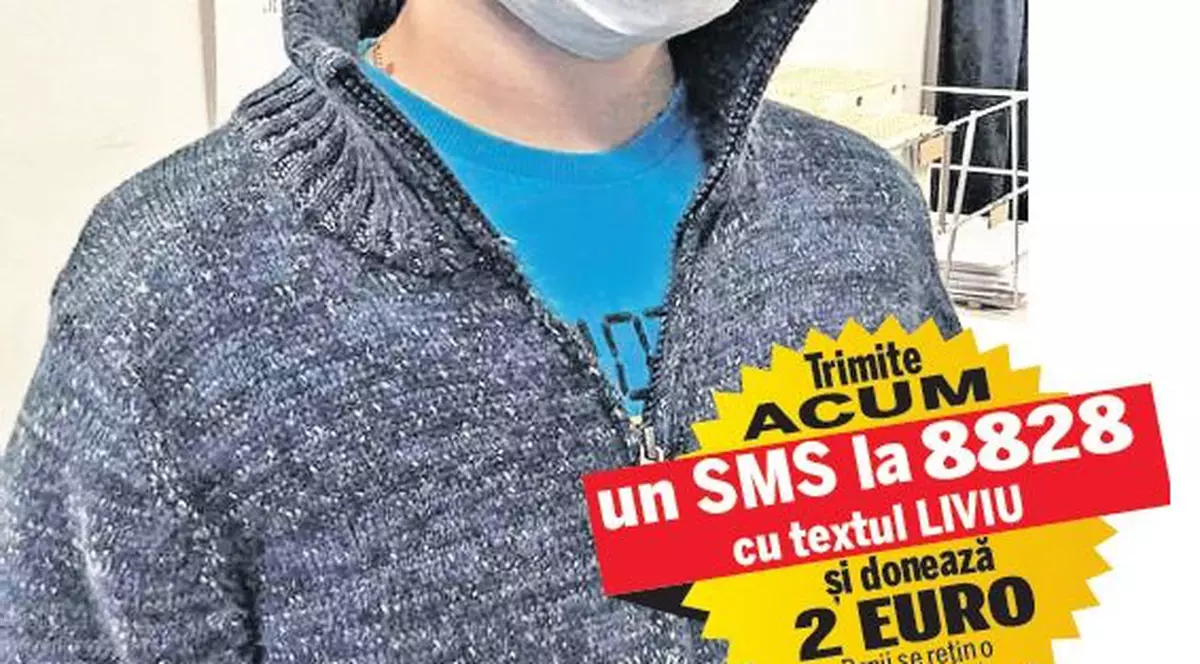 Un băiețel de 10 ani, olimpic la engleză, are nevoie de 50.000 € pentru a fi operat de cancer. Liviu are, de mai bine de un an, o tumoră pe vezica urinară
