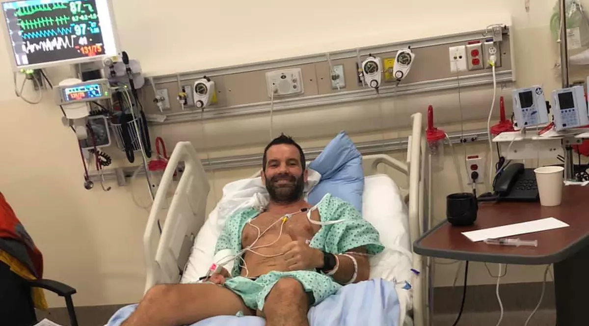 Prima imagine cu Tibi Ușeriu, în spital după ce s-a retras din cursa extremă din Canada