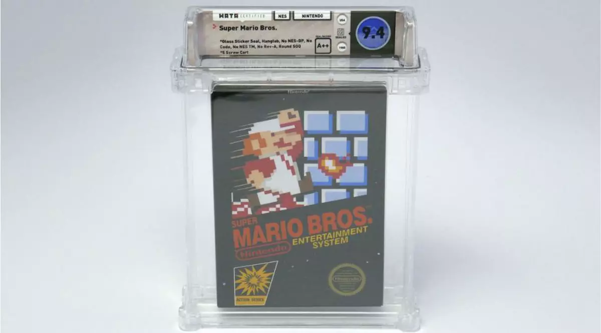 Un joc Super Mario s-a vândut cu peste 100.000 de dolari