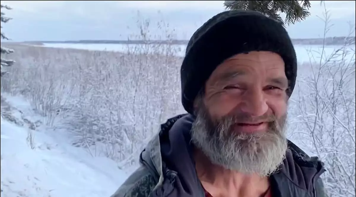 Un rus a trăit ca un pustnic în Siberia ca să scape de... vodcă