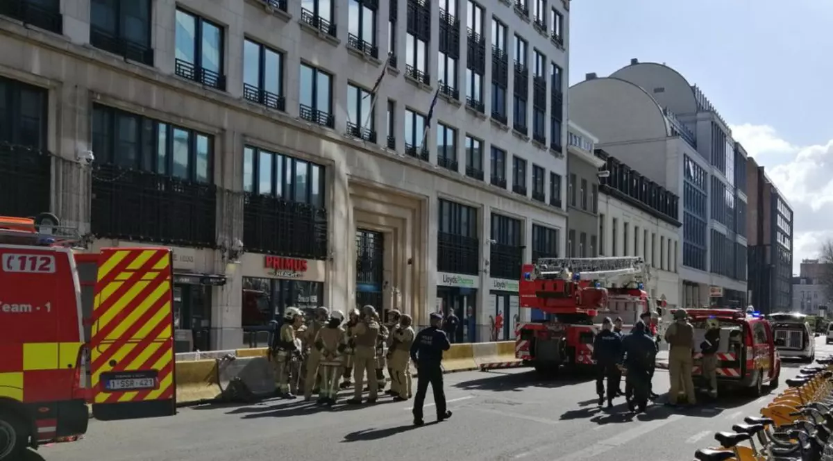 Alertă cu bombă la Bruxelles, lângă Ambasada Marii Britanii