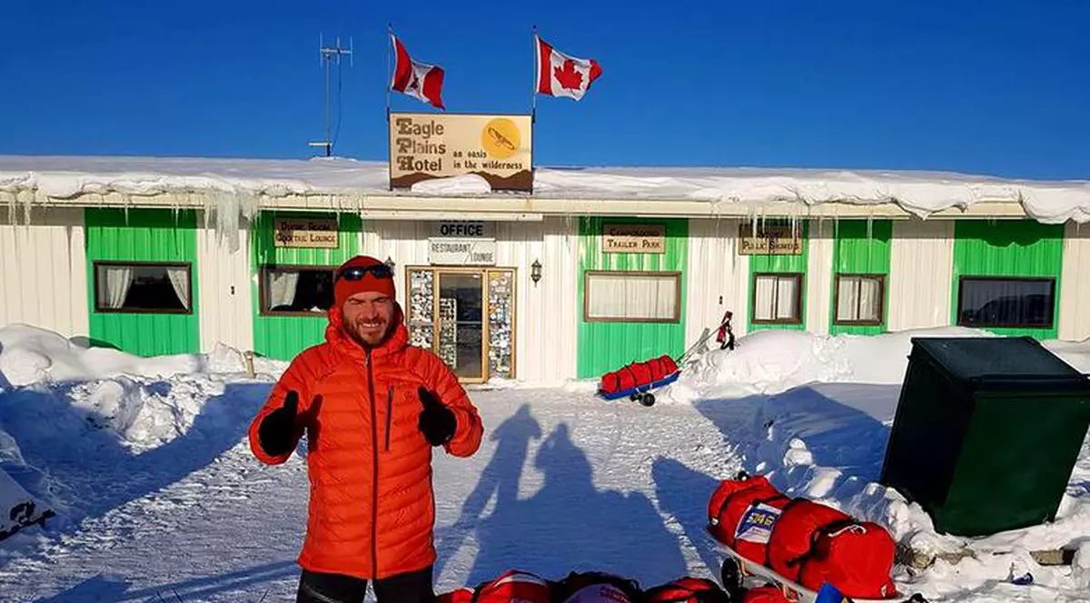 Avram Iancu a plecat la ultramaratonul de la Cercul Polar