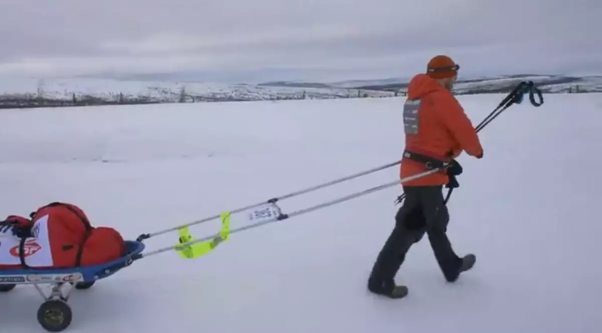 Avram Iancu e pe primul loc la maratonul de la Cercul Polar