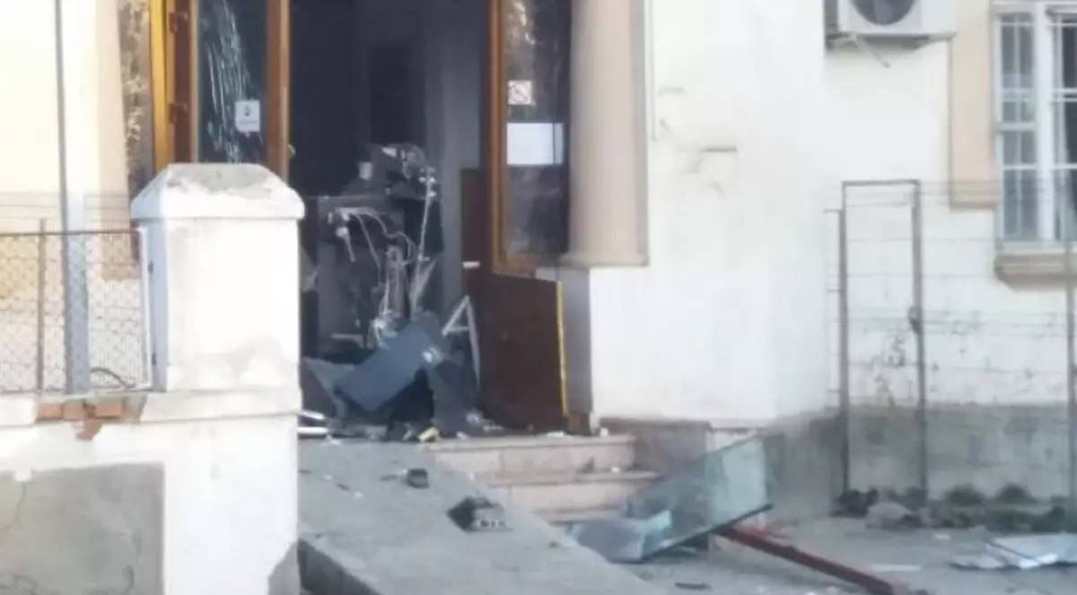 Bancomat din Brăila distrus de o explozie