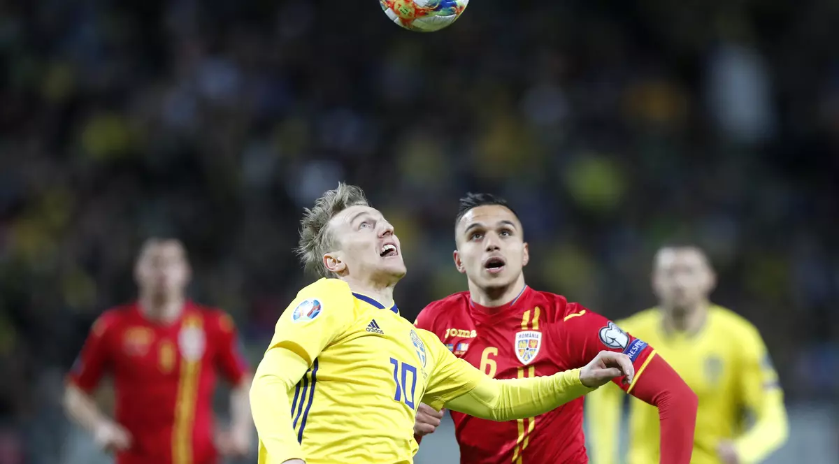 FOTO&VIDEO | Suedia - România 2-1, preliminariile Euro 2020. Debut strâmb pentru tricolori, cu două goluri încasate în 7 minute
