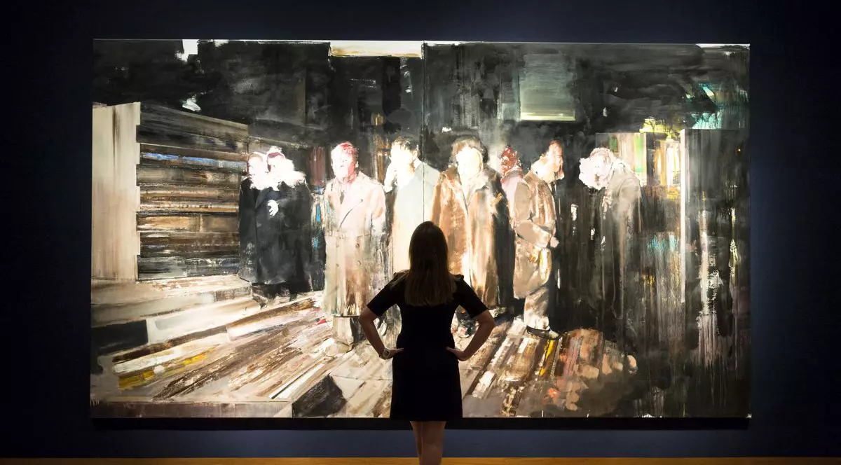 Tablou al pictorului Adrian Ghenie, vândut la Londra pentru 3 milioane de euro. Cine este personajul pictat