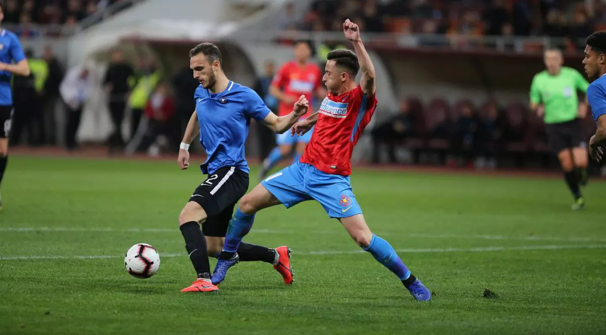 Viitorul a câștigat pe Arena Națională cu FCSB, scor 2-1. Penalty controversat executat de Ianis Hagi