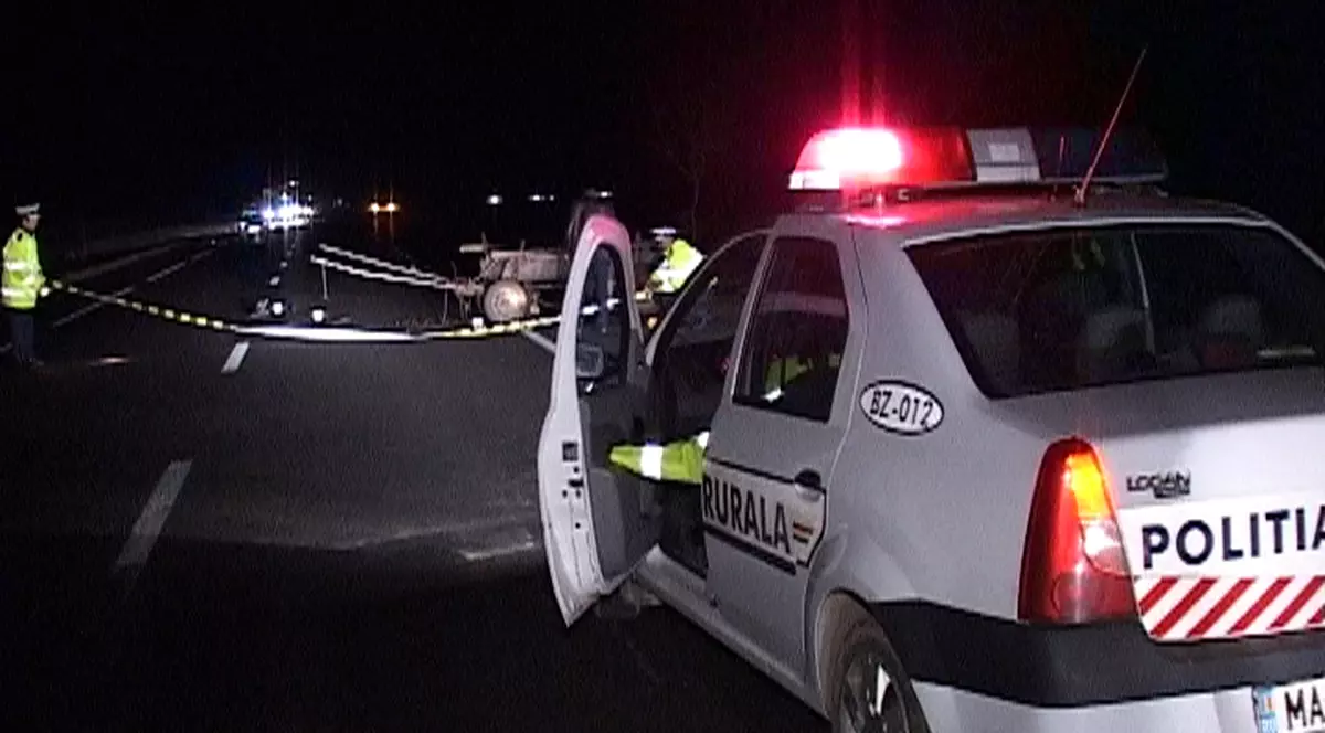 Accident între un șofer și un căruțaș