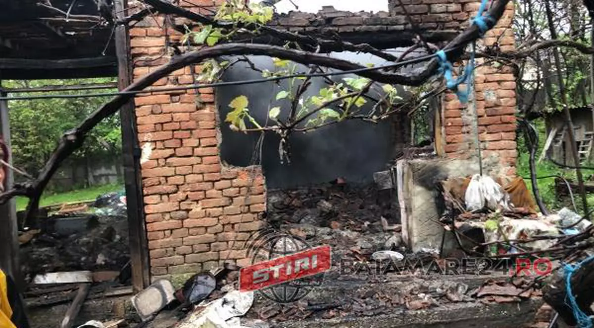 Bunica preotului din Remeţi pe Someș a murit într-un incendiu