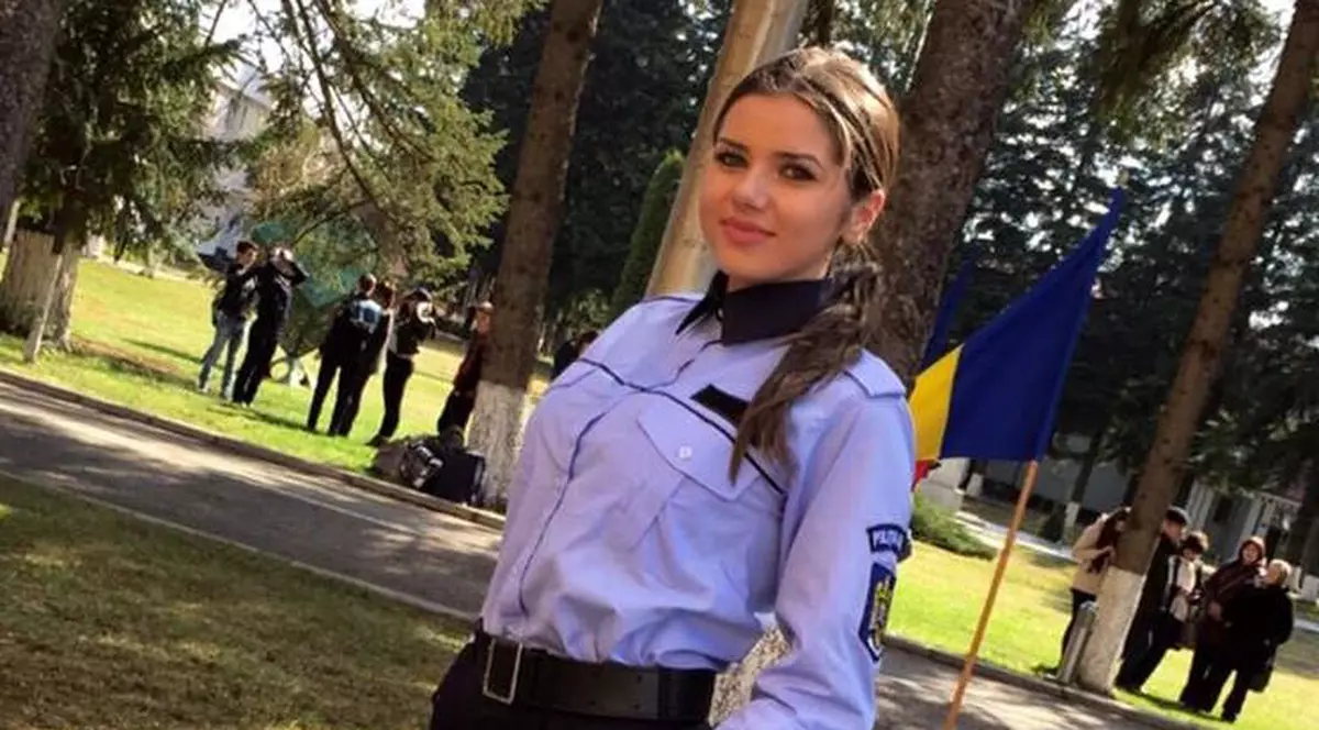 Cătălina Anton este Miss Școala de Agenți de Poliție „Vasile Lascăr”