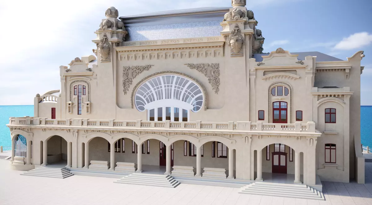 Așa va arăta Cazinoul din Constanţa! Prima imagine publicată de autorități și toate detaliile despre modernizarea bijuteriei de pe Litoral