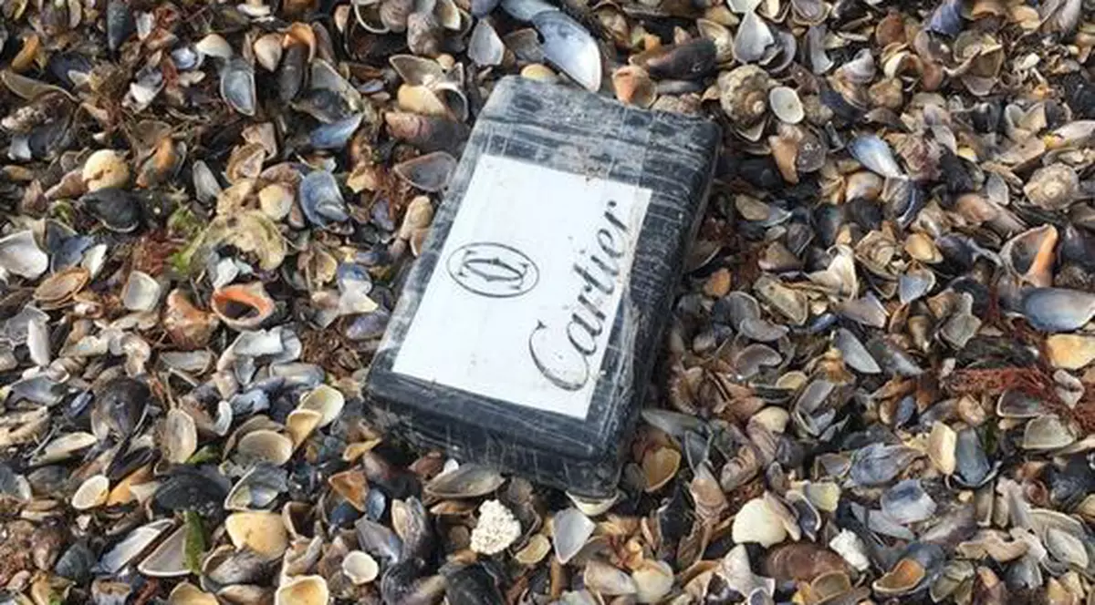 Peste 130 de kilograme de cocaină au fost găsite pe litoral în 48 de ore! Nume de cod precum „Cartier” și „CR-7”, scrise pe pachete