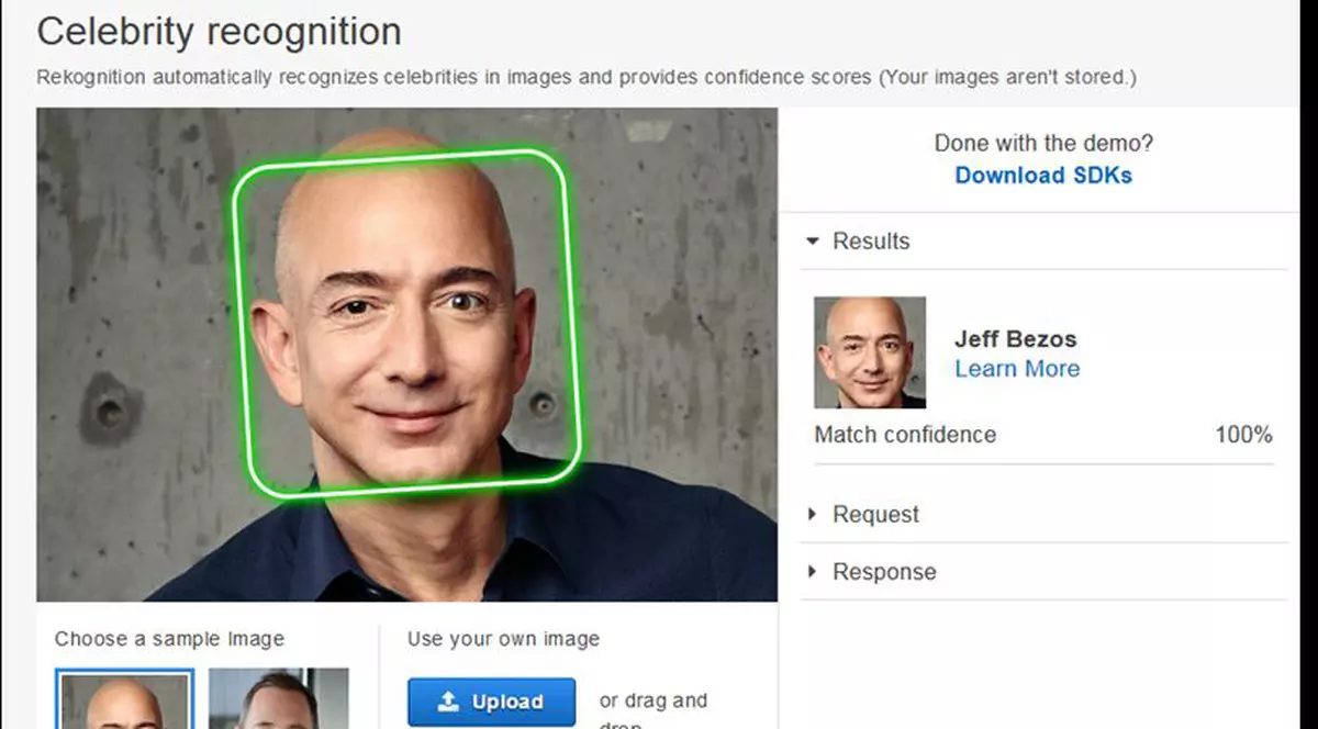 Facebook, Google și Microsoft, apel către Amazon să nu-și vândă programul de recunoaștere facială Poliției