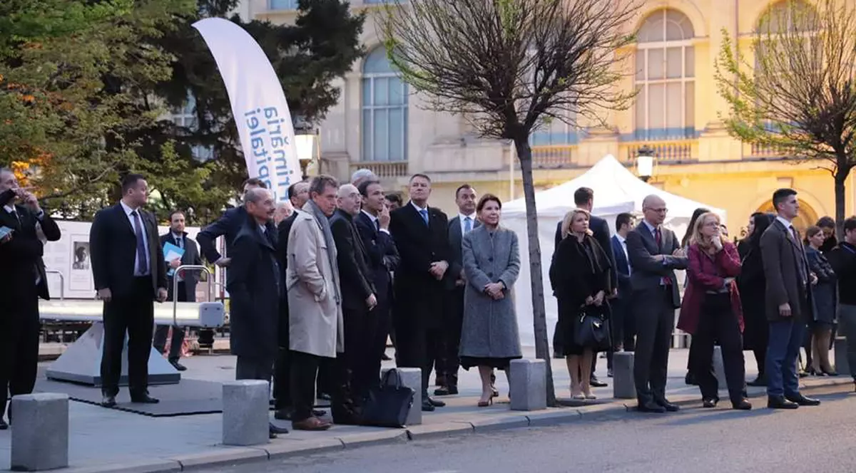 Președintele Klaus Iohannis a fost la inaugurarea Spotlight