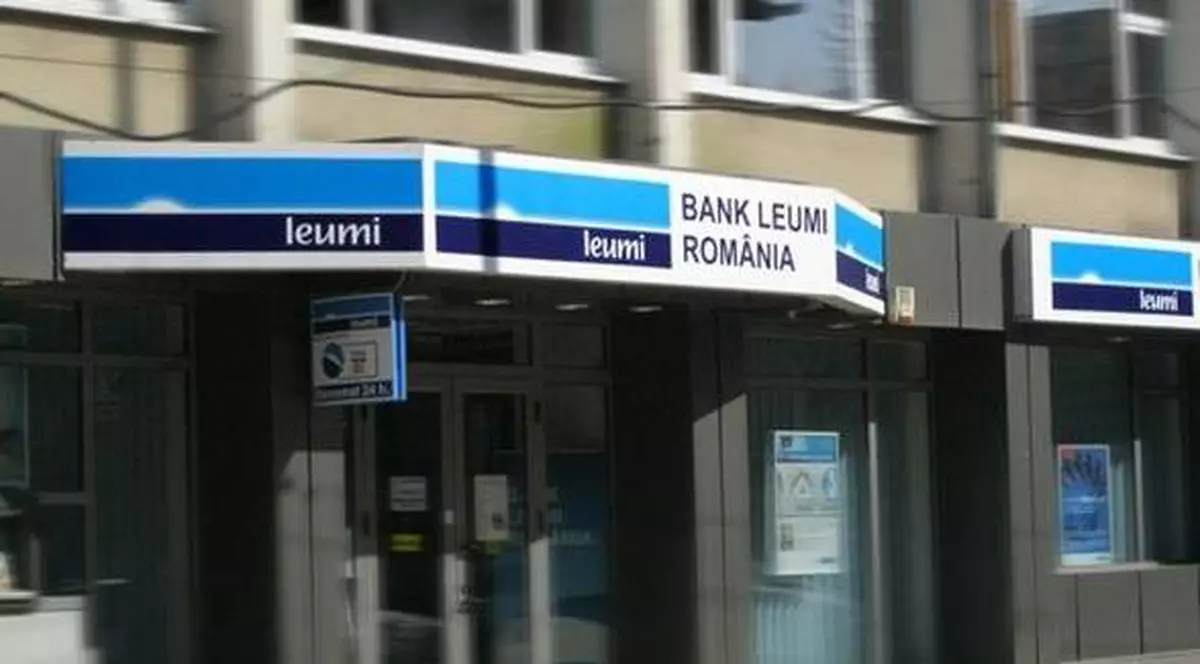First Bank cumpără Bank Leumi România. Sucursală Bank Leumi cu logo-ul companiei
