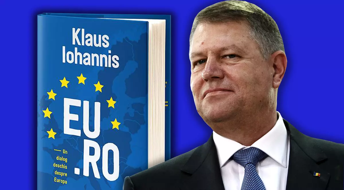 Președintele Klaus Iohannis a anunțat lansarea ultimei cărți pe care a scris-o - “EU.RO - un dialog deschis despre Europa”