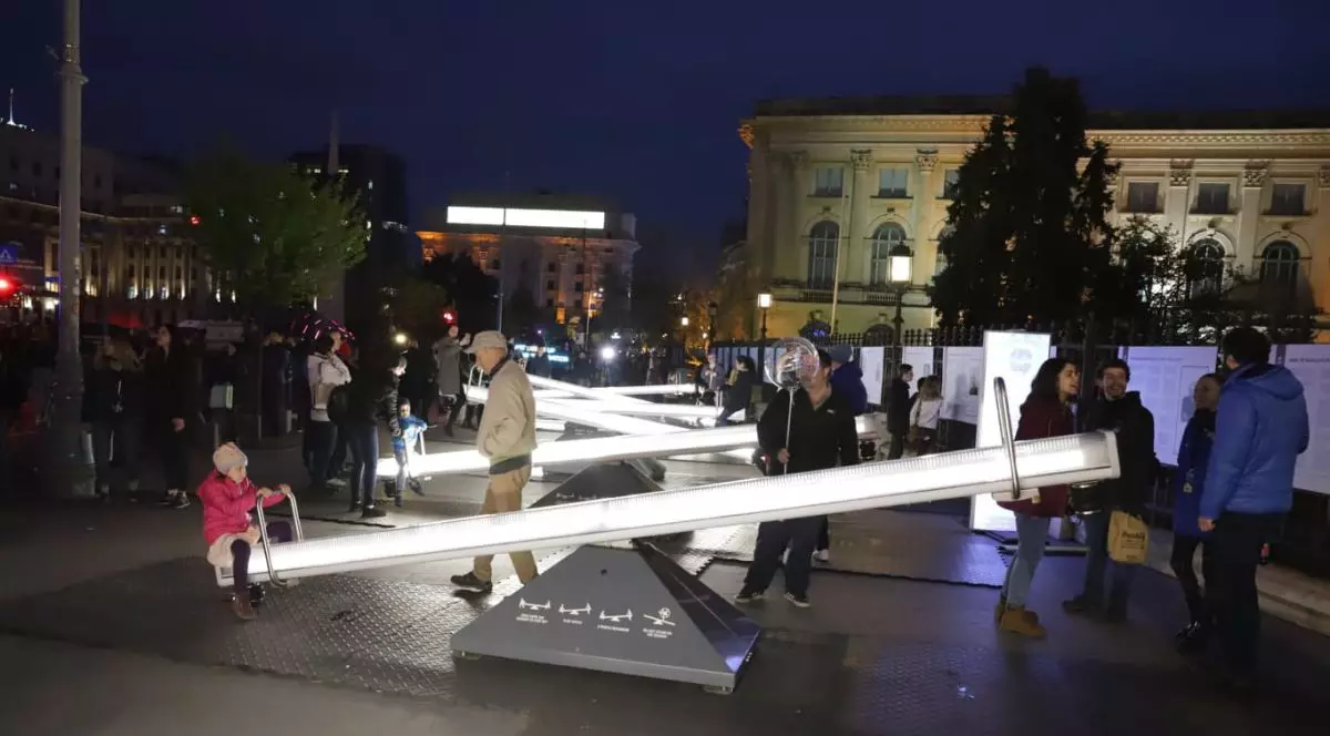 FOTO | A început a cincea ediție a Spotlight, cel mai mare festival dedicat luminilor