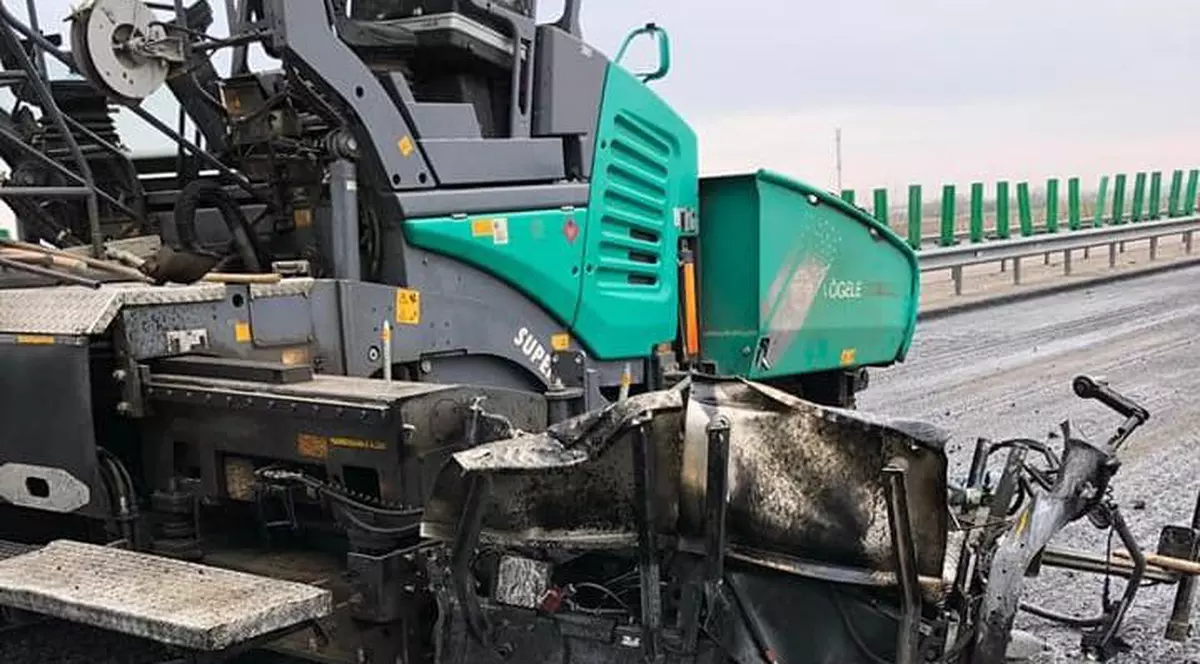 Mai multe utilaje ale DRDP Constanța, distruse de un șofer băut