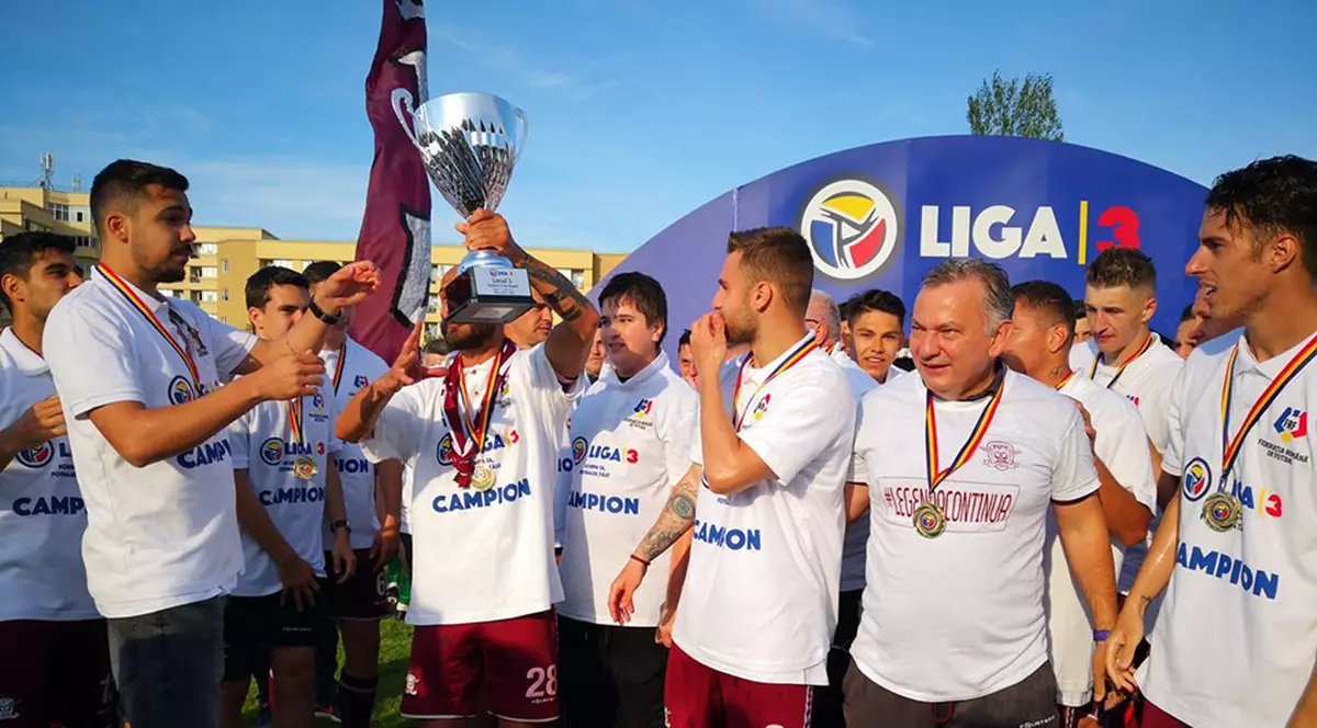 Rapid a promovat în Liga 2. Revine George Copos?