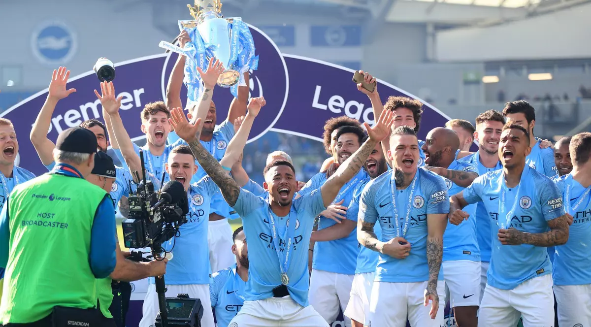 Manchester City, campioana Angliei în 2019. Al doilea titlu la rând pentru ”cetățeni”. Reacția lui Guardiola