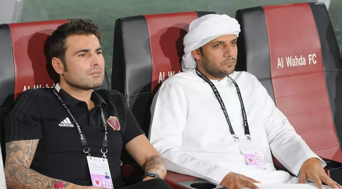 Adrian Mutu, vicecampion în Emirate