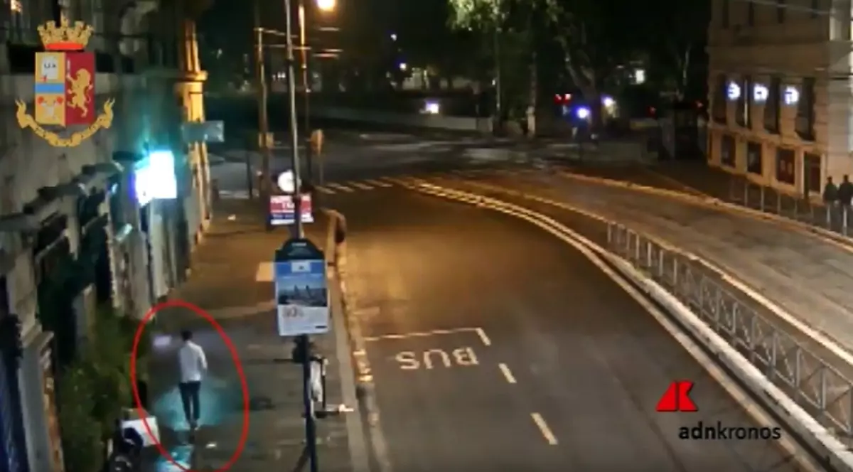 Românul acuzat că a ucis o atletă în Italia a fost filmat în preajma victimei cu puține momente înainte de atac